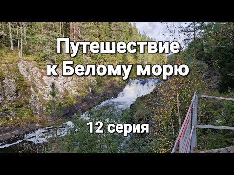 Видео: Путешествие к Белому морю #12 // Водопад Кивач // Посёлок Сосновец