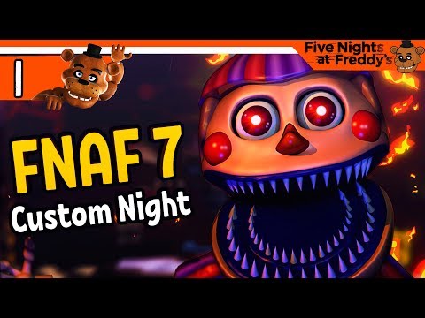 Видео: ФНАФ 7 НАЧАЛО 👹 FNAF 7 Ultimate Custom Night ПРОХОЖДЕНИЕ НА РУССКОМ