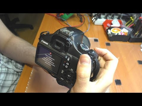 Видео: Дешевый ремонт затвора / Ошибка Err 30 на зеркалке Canon 1100D