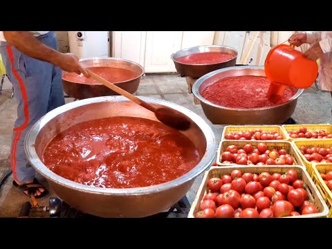 Видео: Простой рецепт домашней томатной пасты: насыщенный, аутентичный и очень вкусный!