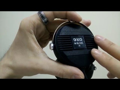 Видео: Наушники ЭХО Н-16-40С, !СУПЕРЗВУК! из прошлого, ЧАСТЬ1