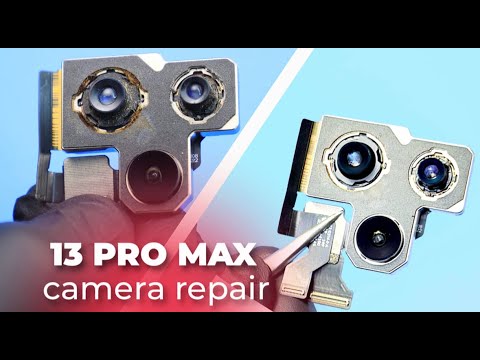 Видео: Заміна лінз 1х та 3х камери iPhone 13 Pro Max /  iPhone 13 Pro Max camera repair / Spots on camera