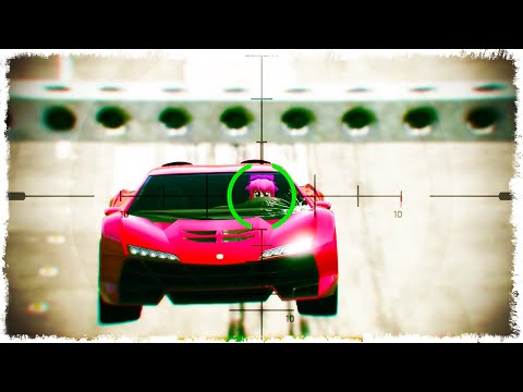 Видео: СТРЕЛЯЙ ИЛИ УМРИ, СНАЙПЕРЫ vs МАШИНЫ В GTA ONLINE!!!