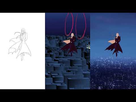 Видео: Как создать фоны для комиксов из 3D и 2D объектов в Clip Studio