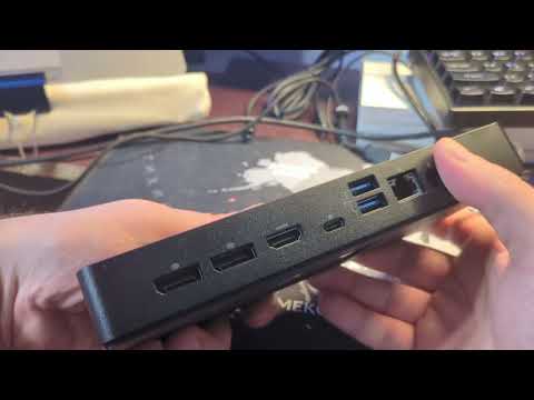 Видео: Докстанция DELL WD19S130W.