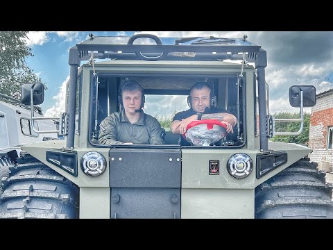 Видео: Вездеход для Вагнера. Обкатка очередного ШАТУНА для нашего дилера в городе Омск.