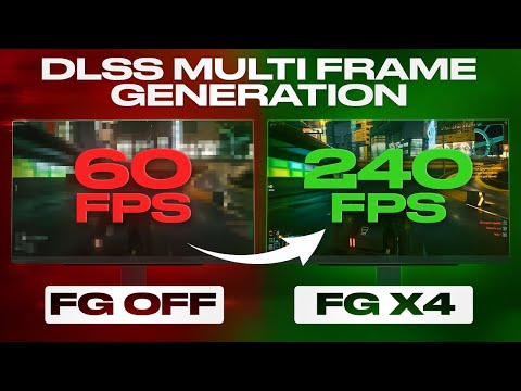 Видео: DLSS MFG: Генерация x2 x3 х4. Разбираемся в лжекадрах