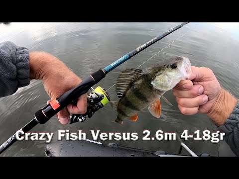 Видео: Спиннинг на Щуку.  Спиннинг  Crazy Fish Versus 2021!