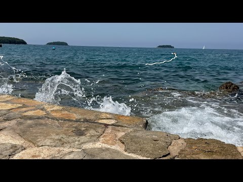 Видео: ##Наш отпуск в Хорватии Фунтана Истрия полуостров .## Пожалуйста только не прыгай с катамарана ##
