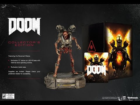 Видео: Обзор и распаковка DOOM Коллекционное Издание Collector's Edition