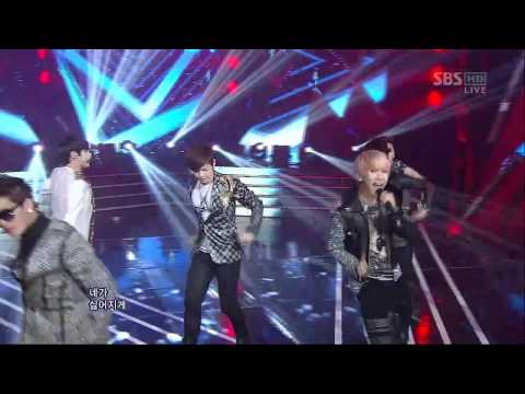 Видео: BTOB [безумный] @SBS Inkigayo популярная песня 20120401