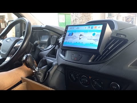 Видео: Установка Android-мультимедиа и камеры заднего вида на Ford Transit