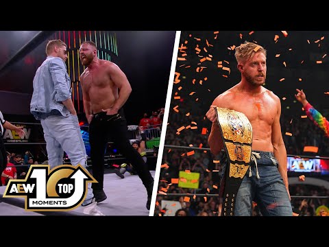 Видео: 10 самых крутых моментов в AEW от Оранджа Кэссиди! | Топ-10 AEW