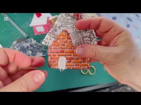 Видео: Зимняя сказка из лоскутков.Шью декоративную наволочку с аппликацией