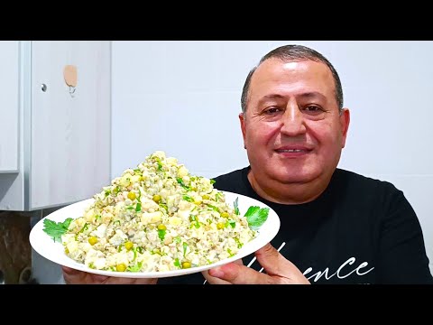 Видео: Такой Салат Съедят за Минуту! Очень Вкусный и Простой в Приготовлении!