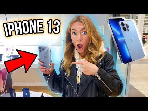 Видео: НАШЛА АЙФОН 13 ПРО МАКС! Чуть НЕ ВЫГНАЛИ ИЗ Магазина из-за Обзор IPHONE 13