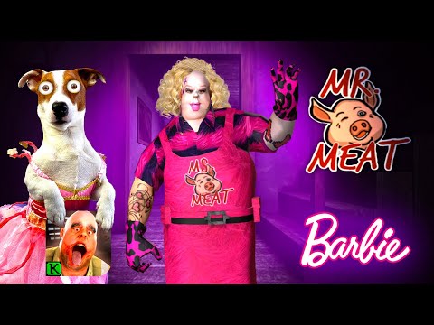 Видео: МЯСНИЧОК ТОЛСТЯЧОК это Барби 👸Mr. Meat is Barbie