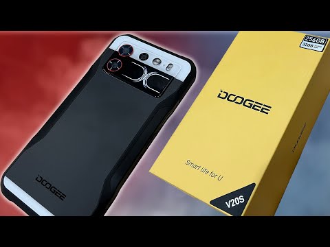 Видео: DOOGEE V20S - ЗАЩИЩЕННЫЙ СМАРТФОН С КРУТЫМИ ЭКРАНАМИ