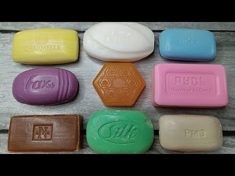 Видео: Soap Cutting🧼ASMR🔪Резка сухого мыла