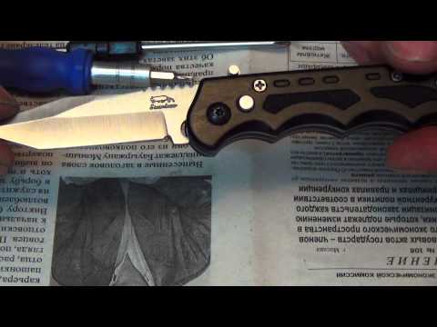 Видео: Кнопочный нож из Китая  РАЗБОРКА И СБОРКА