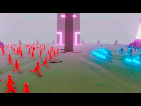 Видео: ТЫСЯЧА БОМЖЕЙ ПРОТИВ ДЖЕДАЕВ - TOTAL ACCURATE BATTLE SIMULATOR - TABS