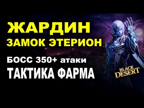 Видео: ⚔️ ЖАРДИН в BDO (350/427) Фарм итема для брони Идана + Тактика и Минимальный гир