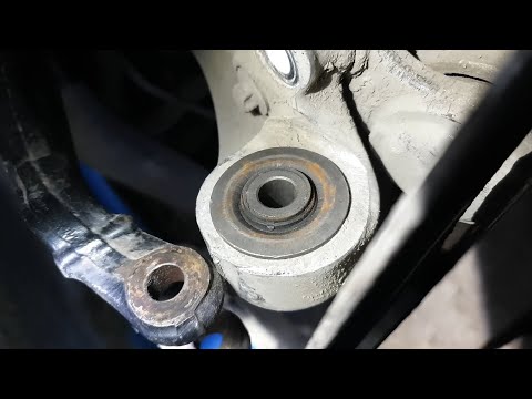 Видео: Citroen C5 Замена Переднего Правого Сайлентблока Вертикального Рычага