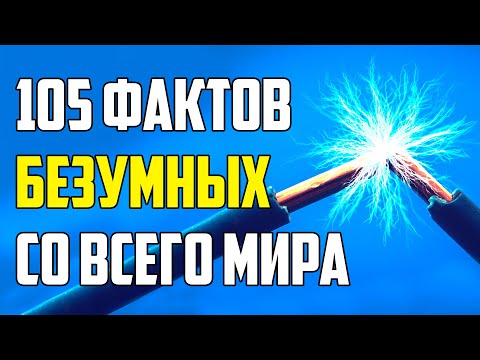 Видео: 105 БЕЗУМНЫХ ФАКТОВ СО ВСЕГО МИРА