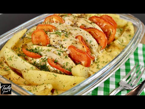 Видео: Вкусное Горячее Блюдо из Картофеля и Курицы!