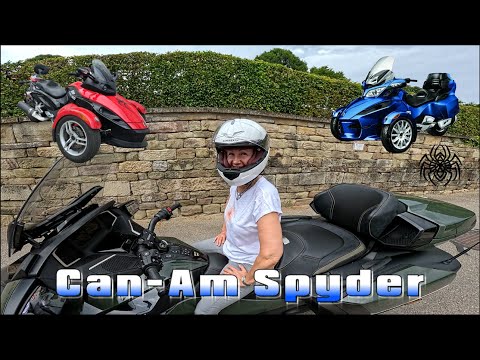 Видео: Трицикл для Лены? | CAN-AM Spyder RT | Тест-райд