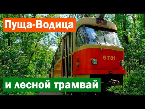 Видео: Киев: Пуща-Водица и лесной трамвай