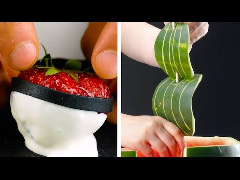 Видео: 24 Способа ПРЕВРАТИТЬ ФРУКТЫ в Настоящий КУЛИНАРНЫЙ ШЕДЕВР. Все Будут в Восторге!
