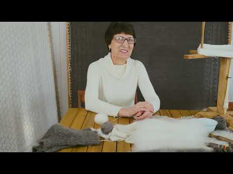 Видео: Мастерица компании "ОренбургШаль" Елена Петровна. Путь вязальщицы, взгляд на проблемы промысла