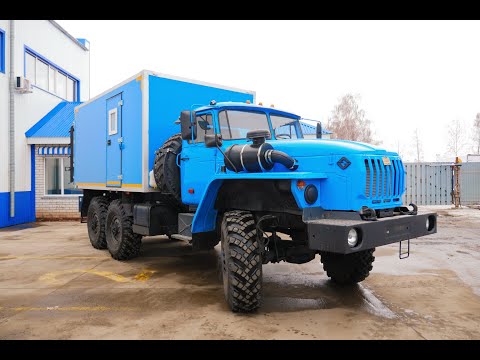 Видео: Лаборатория исследования скважин ГДИС на шасси УРАЛ