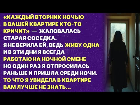 Видео: В МОЕЙ КВАРТИРЕ КТО-ТО КРИЧАЛ НОЧЬЮ! Но я живу одна и была на работе в эту ночь