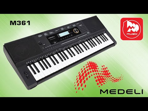 Видео: Синтезатор Medeli M361 (аналог Roland и Kurzweil)