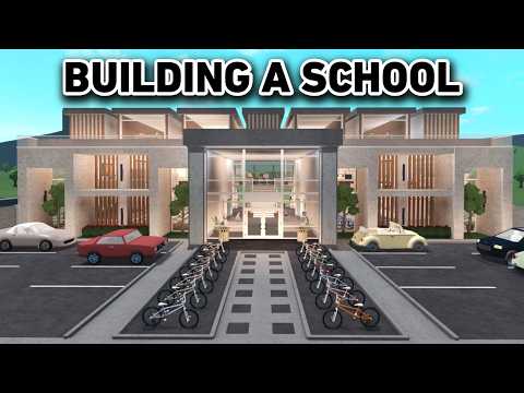 Видео: СТРОИТЕЛЬСТВО ШКОЛЫ В БЛОКСБУРГЕ