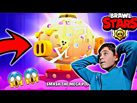 Видео: ОТВОРИХ ВТОРИ MEGA PIG В BRAWL STARS И СЕ ПАДНА ... 😱😱