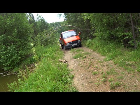 Видео: Поехал на ГАЗЕЛИ в ТАЙГУ и нашел озеро!!! Ну и пень сделал прекрасный...