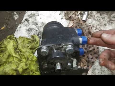 Видео: Насос-дозатор на самодельный минитрактор! Часть вторая!