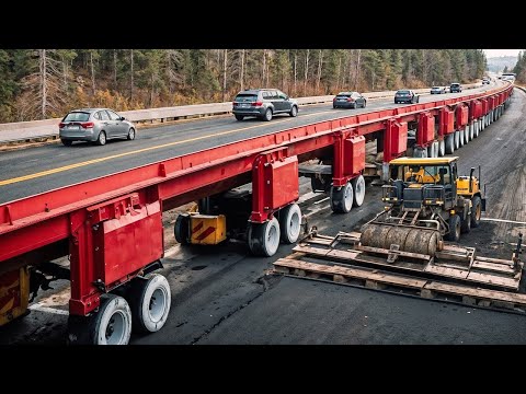 Видео: Дорожные технологии Китая потрясли даже американских ученых!