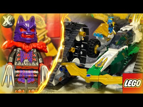 Видео: [4K] ЭТО ПРОВАЛ? 71820 Комбо-автомобиль ниндзя | ЛЕГО Ниндзяго 18 (2-й) сезон - ОБЗОР