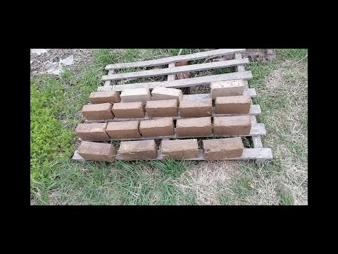 Видео: Кирпич - сырец прессованный HD 720p