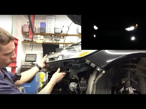 Видео: Модернизация светодиодных фар Ford Fusion