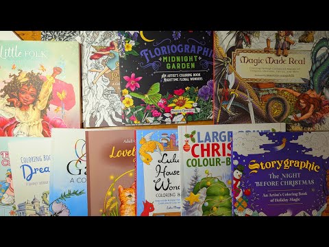 Видео: Новые раскраски. Октябрь 2025