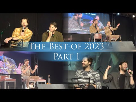 Видео: Лучшее за начало 2023 г. Джаред Падалеки и Дженсен Эклз - конвенции Сверхъестественного