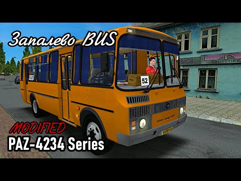 Видео: PAZ 4234 Series Modified - OMSI 2 - Запалево BUS + Весь Автобус c картой Коцюбинск !