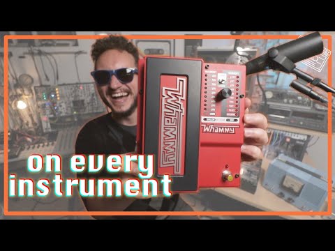 Видео: Digitech Whammy на каждом инструменте (Pitch Shifter)