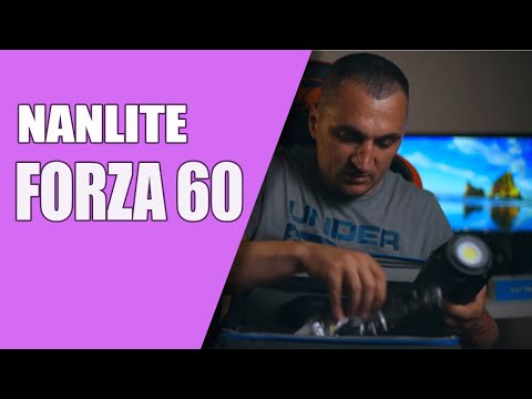 Видео: Обзор постоянного света Nanlite Forza60 от фотографа Виталия Бут