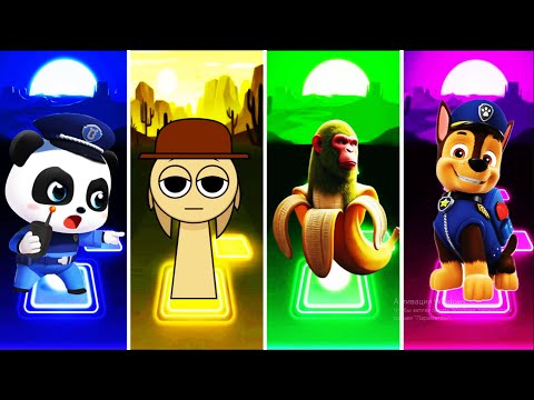 Видео: ШЕРИФ ЛАБРАДОР 🆚 INCREDIBOX SPRUNKI 🆚 BRAINROT SHIMPANZINI BANANINI 🆚 ЩЕНЯЧИЙ ПАТРУЛЬ CHASE | Til...